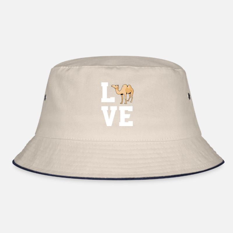 Liebe Kamele Bucket Hat