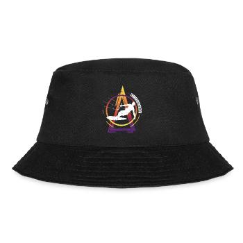 Kitesurfen Kitesurf Kitesurfer Kiten Kiteboarden - Bucket Hat - Schwarz - Vorne - Lela (165cm)