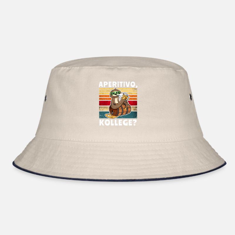 Bier Faultier Trinksprüche Bucket Hat