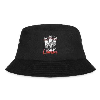 Eat llama ramen - Bucket Hat - black - Front - Lela (165cm)