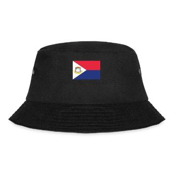 Official Sint Maarten Flag Maartener Country Pride - Bucket Hat - black - Front - Lela (165cm)