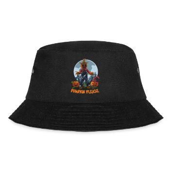 Halloween Pumpkin Horror - Bucket Hat - black - Front - Lela (165cm)