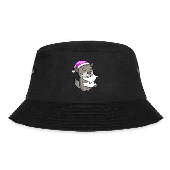 Cat Cat Breed Siberian Cat - Bucket Hat - black - Front - Lela (165cm)