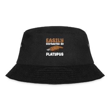 Platypus Gift - Bucket Hat - black - Front - Lela (165cm)
