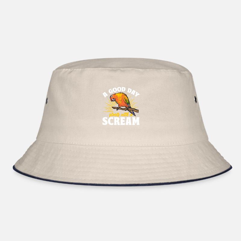 Molinasittich Papagei Vogel Sonnensittich Bucket Hat