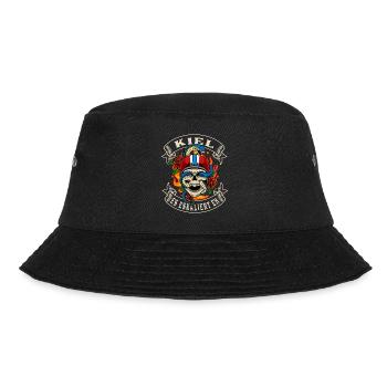 Kiel biker gift it escalates anyway Kiel - Bucket Hat - black - Front - Lela (165cm)