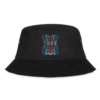 Geburtstag 1986 Gaming Limited Edition Gamer - Bucket Hat - Schwarz - Vorne - Lela (165cm)