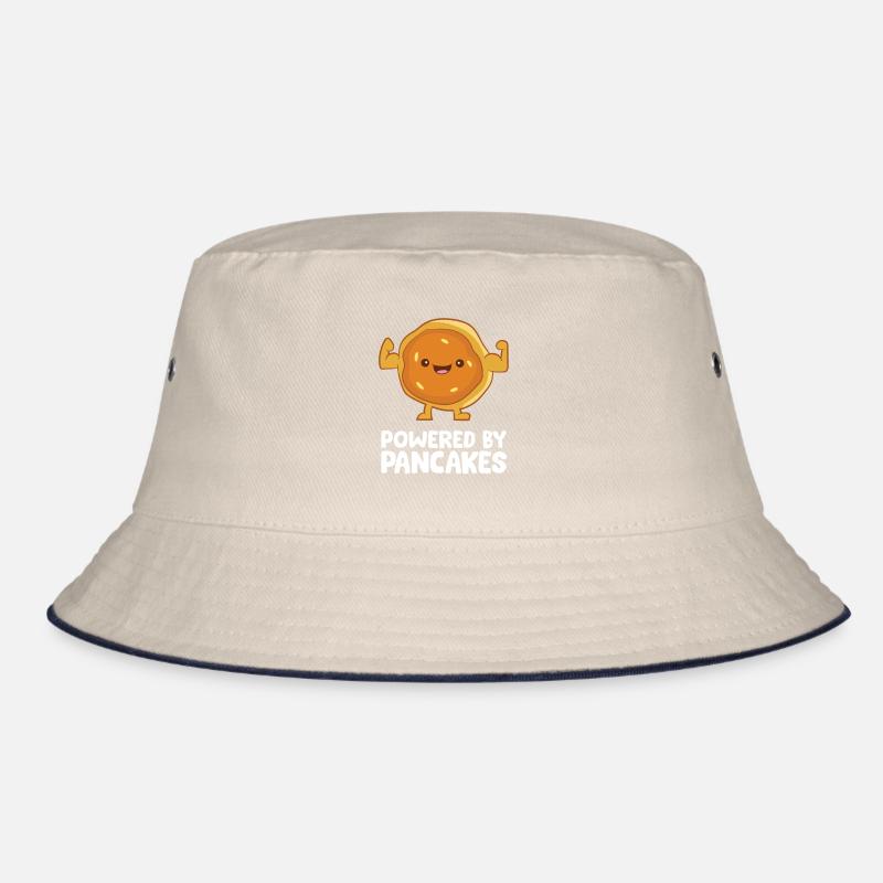 Powered By Pancakes Bucket Hat
