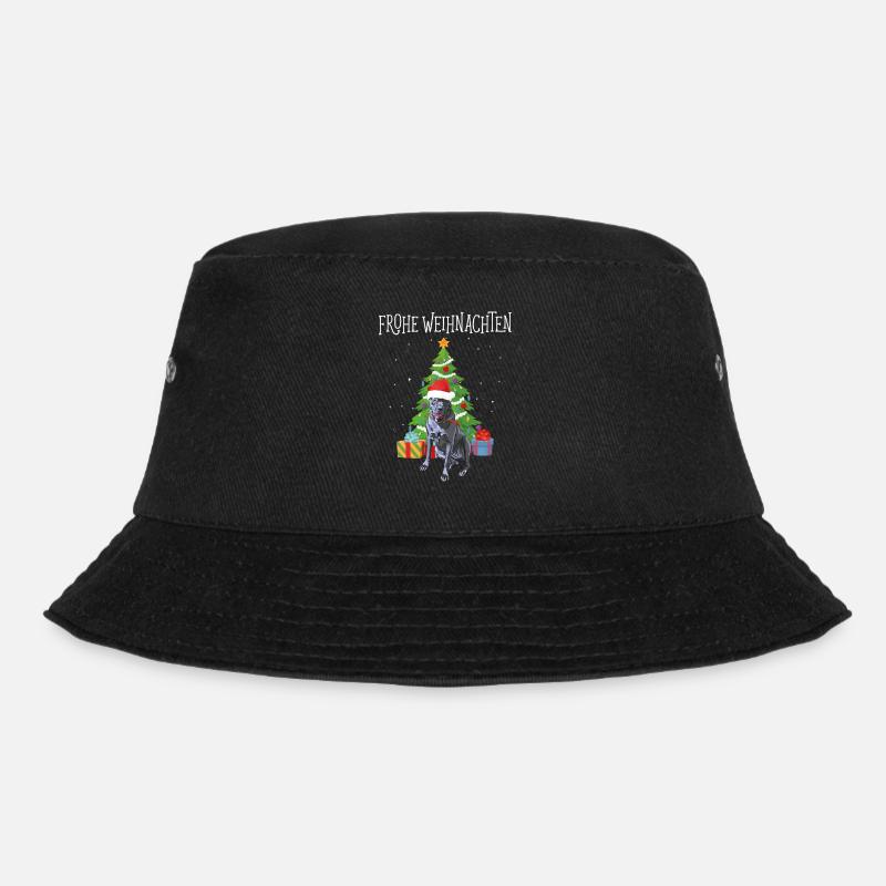 Cane Corso Frohe Weihnachten - Bucket Hat - Schwarz