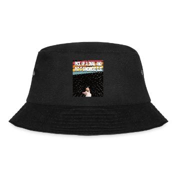 Space Snail Space Snail Retro - Bucket Hat - black - Front - Lela (165cm)