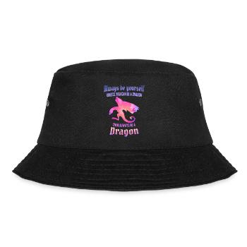 Dragon Mystical Dragon Fantasy - Bucket Hat - black - Front - Lela (165cm)