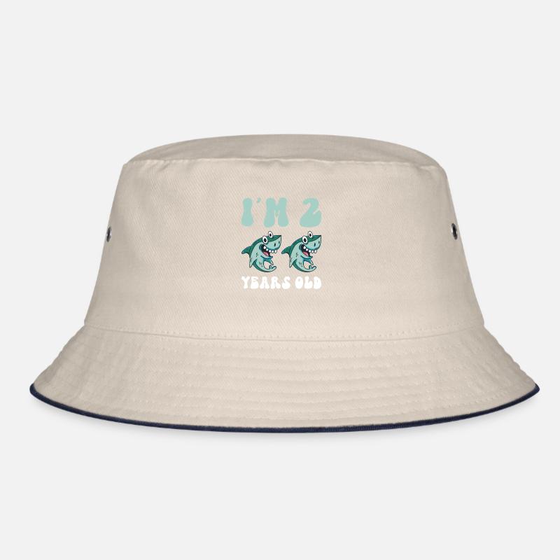 Der kleine Megalodon-Jäger ist 2 - Megalodon-Hai Bucket Hat