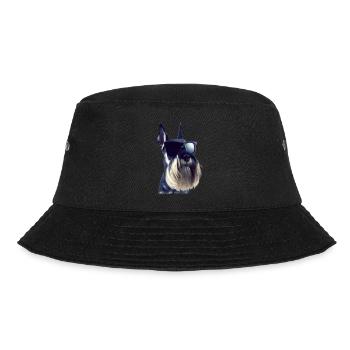 Miniature Schnauzer - Bucket Hat - black - Front - Lela (165cm)