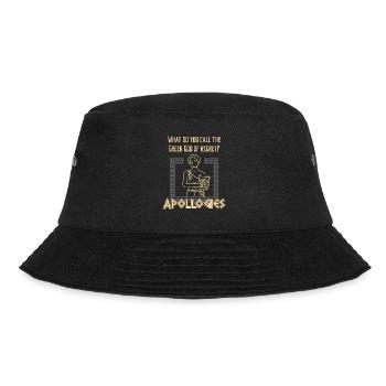 Antike Griechisches Mythologie und Griechischer - Bucket Hat - Schwarz - Vorne - Lela (165cm)