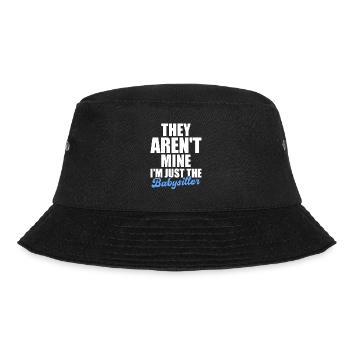 Babysitter Geschenk Babysitting Bester Babysitter - Bucket Hat - Schwarz - Vorne - Lela (165cm)