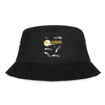 LACKIERER - Bucket Hat - Schwarz - Vorne - Lela (165cm)