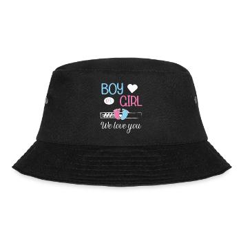 Boy or girl we love you gender reveal - Bob - noir - Devant - Lela (165cm)