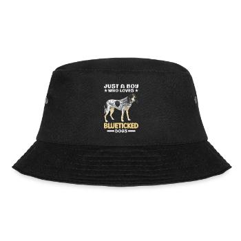 Bluetick Coonhound Gift Funny Saying - Bucket Hat - black - Front - Lela (165cm)