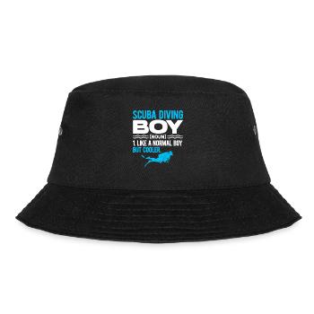 Scuba Boy Noun Definition Diver Scuba Diving Snork - Bucket Hat - Schwarz - Vorne - Lela (165cm)