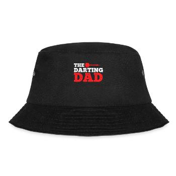 Papa darting Darts Men's Darts Darts Darts - Bucket Hat - black - Front - Lela (165cm)