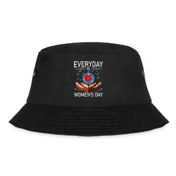 Female Women's Rights Female - Bucket Hat - Schwarz - Vorne - Lela (165cm)