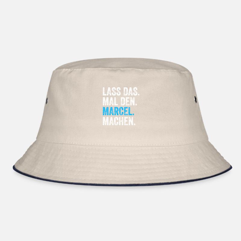 Lass das mal den Marcel machen Name Bucket Hat