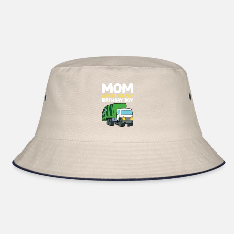 Mutter des Geburtstagskindes Müllwagen Bucket Hat