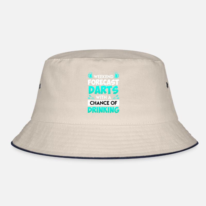 Weekend Forecast Darts Bucket Hat