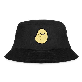 Funny Potatoe - Bucket Hat - Schwarz - Vorne - Lela (165cm)