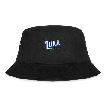 Luka name personalized - Bucket Hat - black - Front - Lela (165cm)