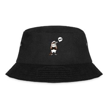 Laughing Hans Vogel Jägerliest Stubborn No - Bucket Hat - black - Front - Lela (165cm)