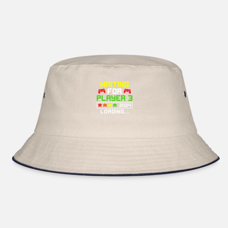 Gaming Parents 2024 Player 3 loading Baby Bucket Hat