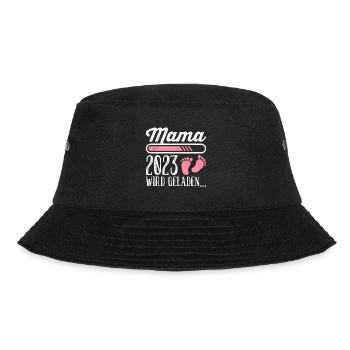 Mom 2023 loading Mother Pregnant Girl Mom - Bucket Hat - black - Front - Lela (165cm)