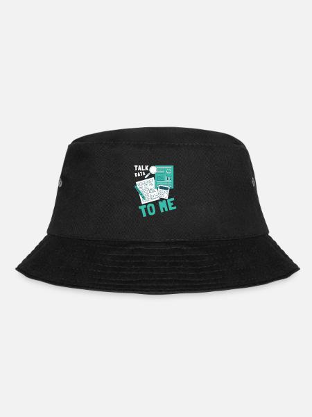 Normal Distribution Statistician Data Scientist - Bucket Hat - black