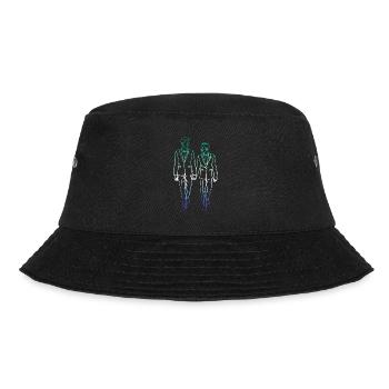 Schwuler Bräutigam Homosexuell Hochzeit Schwul - Bucket Hat - Schwarz - Vorne - Lela (165cm)