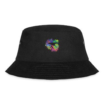 Summer paraglider Colorful - Bucket Hat - black - Front - Lela (165cm)