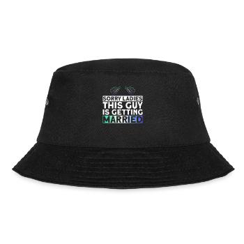 Schwuler Bräutigam Homosexuell Hochzeit Schwul - Bucket Hat - Schwarz - Vorne - Lela (165cm)
