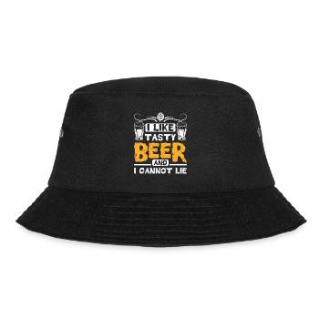 I like tasty beer and cannot lie - Bucket Hat - black - Front - Lela (165cm)