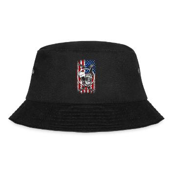 Usa American flag Brewmaster 4th of july - Bucket Hat - Schwarz - Vorne - Lela (165cm)