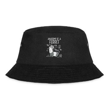 Anatomy of a Ferret - Bucket Hat - black - Front - Lela (165cm)