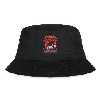 Future Taco Lover - Bucket Hat - black - Front - Lela (165cm)