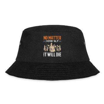 Coyote Jäger - Bucket Hat - Schwarz - Vorne - Lela (165cm)