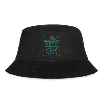 Geburtstag 1974 Gaming Limited Edition Gamer - Bucket Hat - Schwarz - Vorne - Lela (165cm)