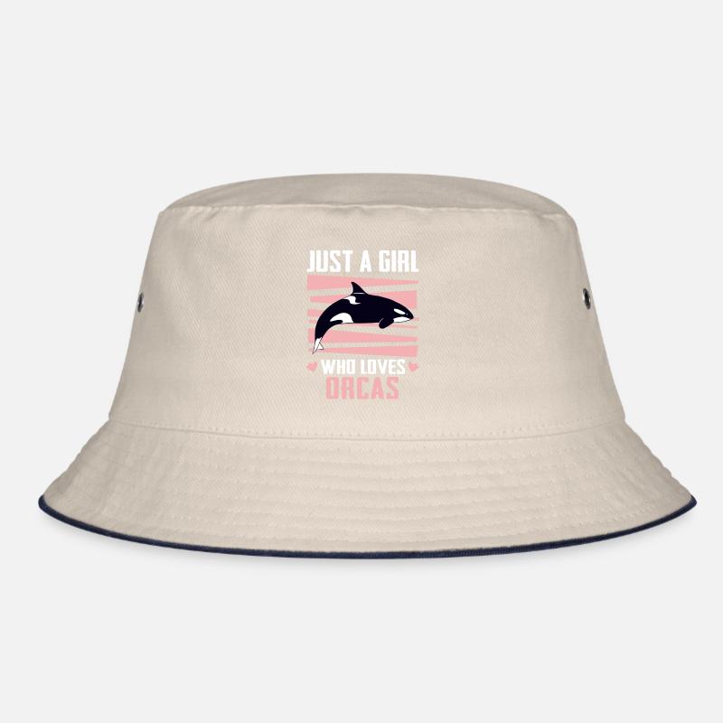 Orca Killerwal Ozean Tier Wale Bucket Hat