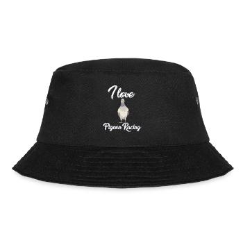 I love pigeon racing - Bucket Hat - black - Front - Lela (165cm)