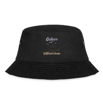 Ostsee Mädchen Ostseeküste Ferien am Meer - Bucket Hat - Schwarz - Vorne - Lela (165cm)