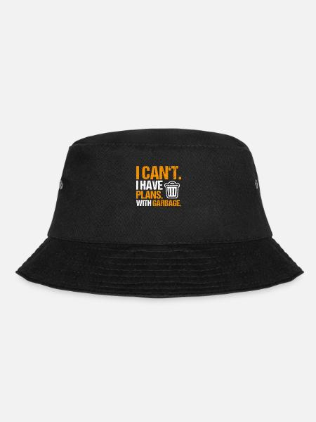Fachkraft für Kreislauf- und Abfallwirtschaft - Bucket Hat - Schwarz