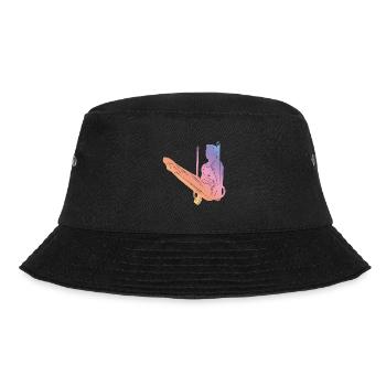 Gymnastics Silhouette - Bucket Hat - Schwarz - Vorne - Lela (165cm)