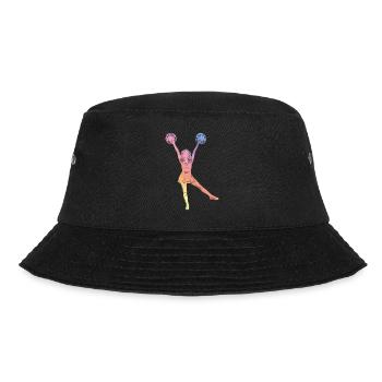Cheerleader Silhouette - Bucket Hat - Schwarz - Vorne - Lela (165cm)
