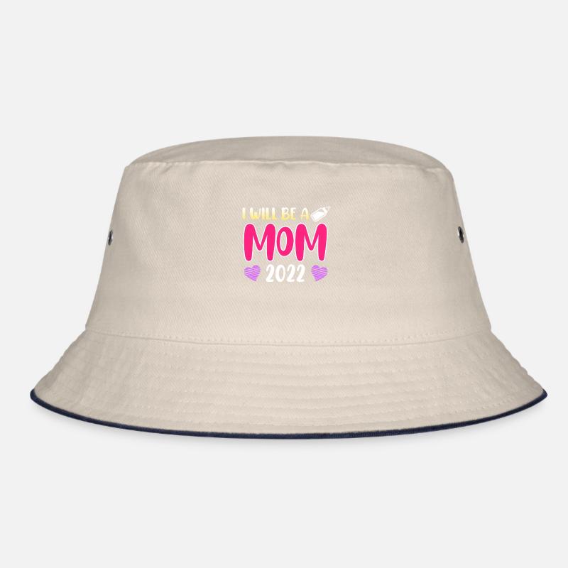 Mutter 2022 schwanger mit Junge Mädchen Mama Bucket Hat